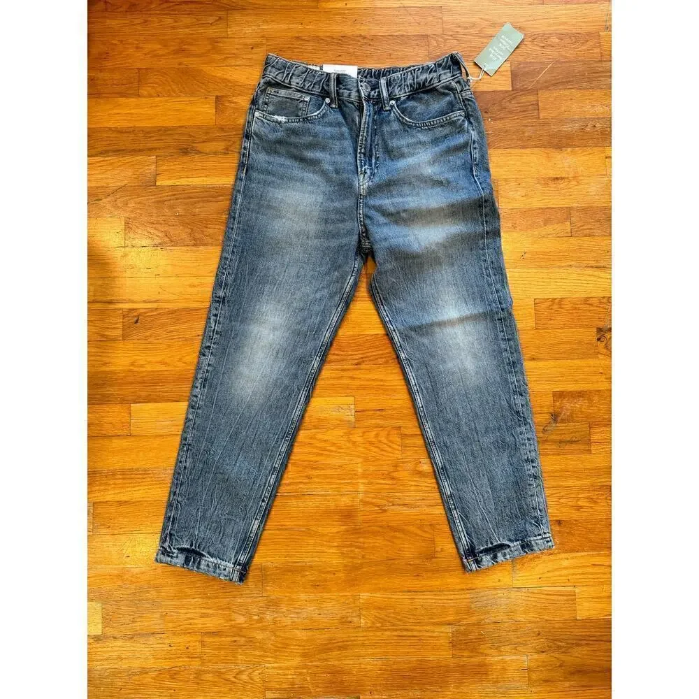 H&M kid’s relaxed Tapered coupe Fuselee Decontractee small NWT